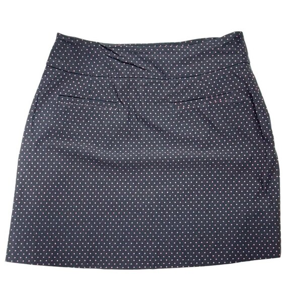 SWING Women's Skort Polka Dot Pull On Banded Waist Active Wear Stretch Size 10 - Picture 6 of 9